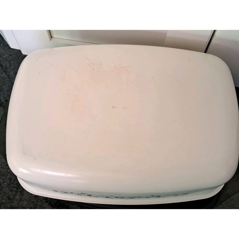 Vintage West Bend 4 Quart Slow Cooker Non-Stick w/ Mini Griddle Plastic Lid - Picture 7 of 8